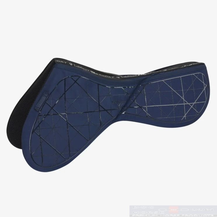 LeMieux Half Pad Matrix Support Euro Jump Navy