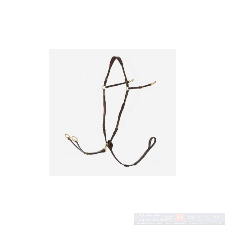 Lemieux Breastplate Detachable Martingale Brown