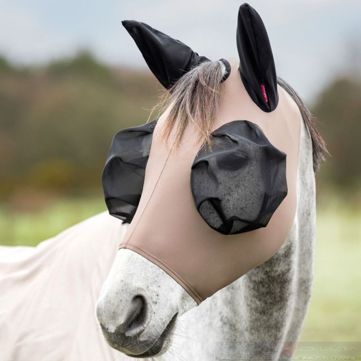 Lemieux Bug Relief Fly Mask Walnut