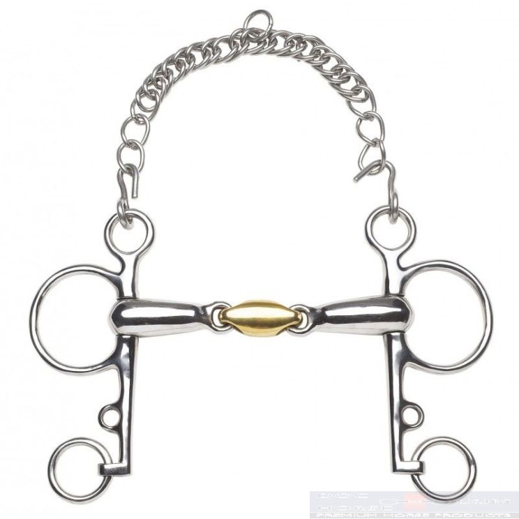 Feeling Pelham Bit Short Shanks Anatomic Cyprium