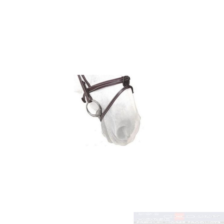 Silver crown flash noseband