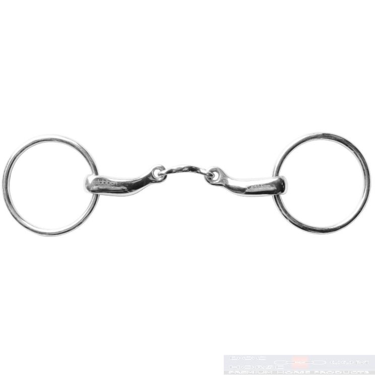 Stübben Loose Ring Snaffle Anatomic Double Broken