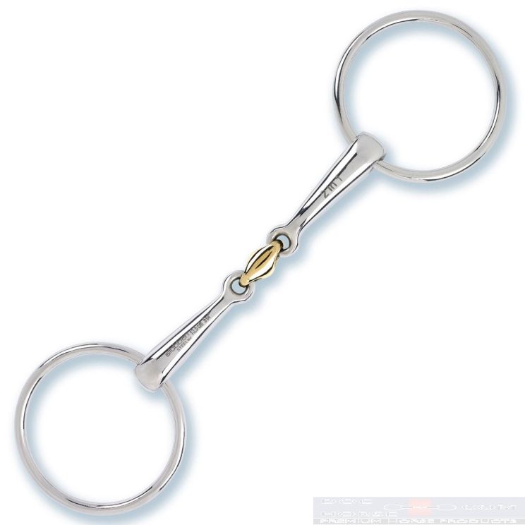 Stübben Loose Ring Snaffle Double Broken 2in1
