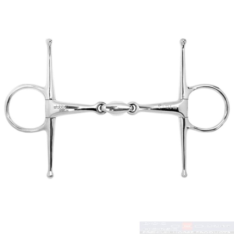 Stübben Full Cheek Snaffle Double Broken