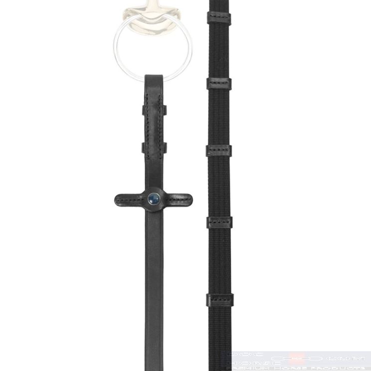 Stübben Reins Web Narrow Black