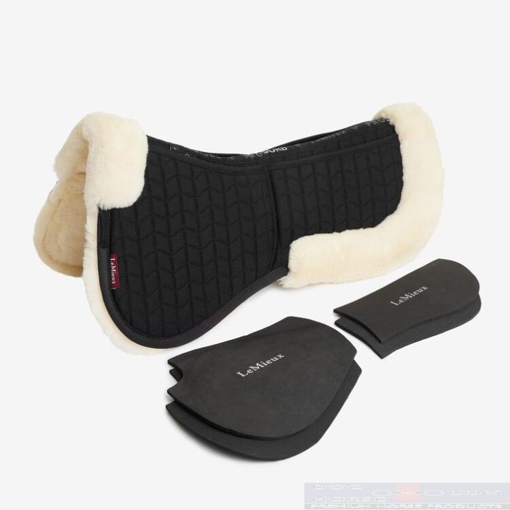 LeMieux Half Pad Merino+ ProSorb 2 Pocket Natural