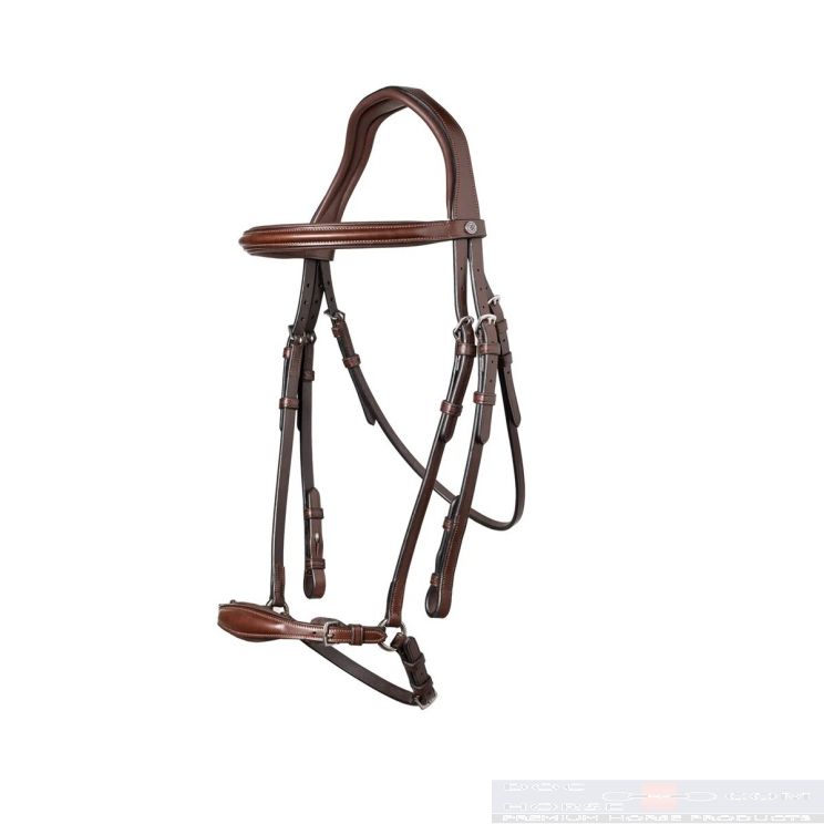 TRUST Bridle Barcelona Brown-Silver