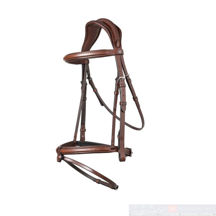 TRUST Bridle Geneva Brown-Silver
