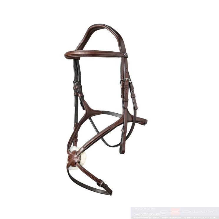 TRUST Bridle Oslo Brown-Silver