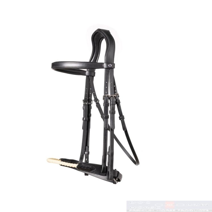 TRUST Bridle St. Gallen Black-Silver