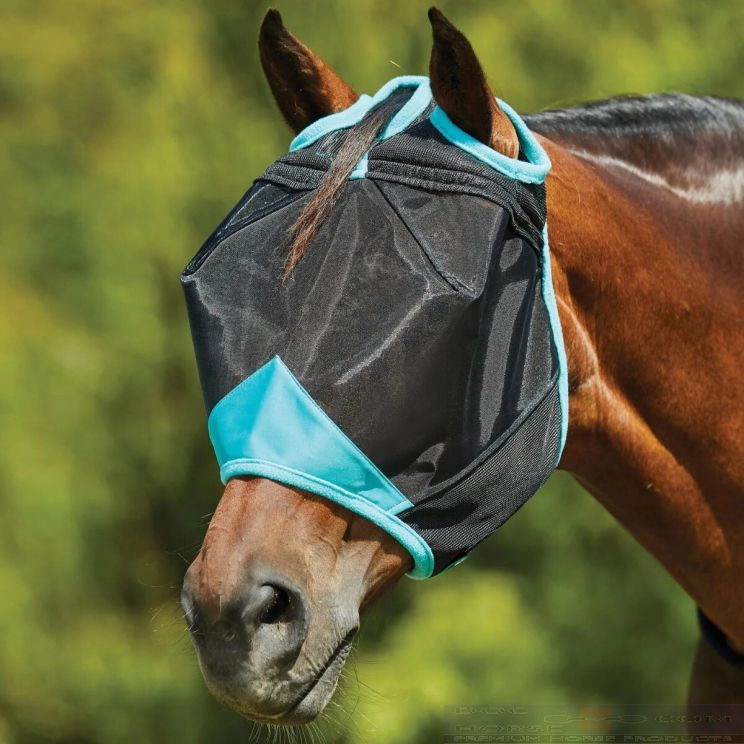 Weatherbeeta Comfitec Deluxe Fine Mask Navy/Black