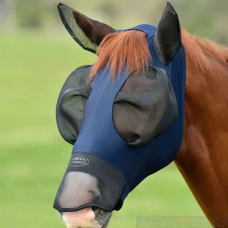 Weatherbeeta Fly Mask ComFiTec Luxe With Ears And Nose