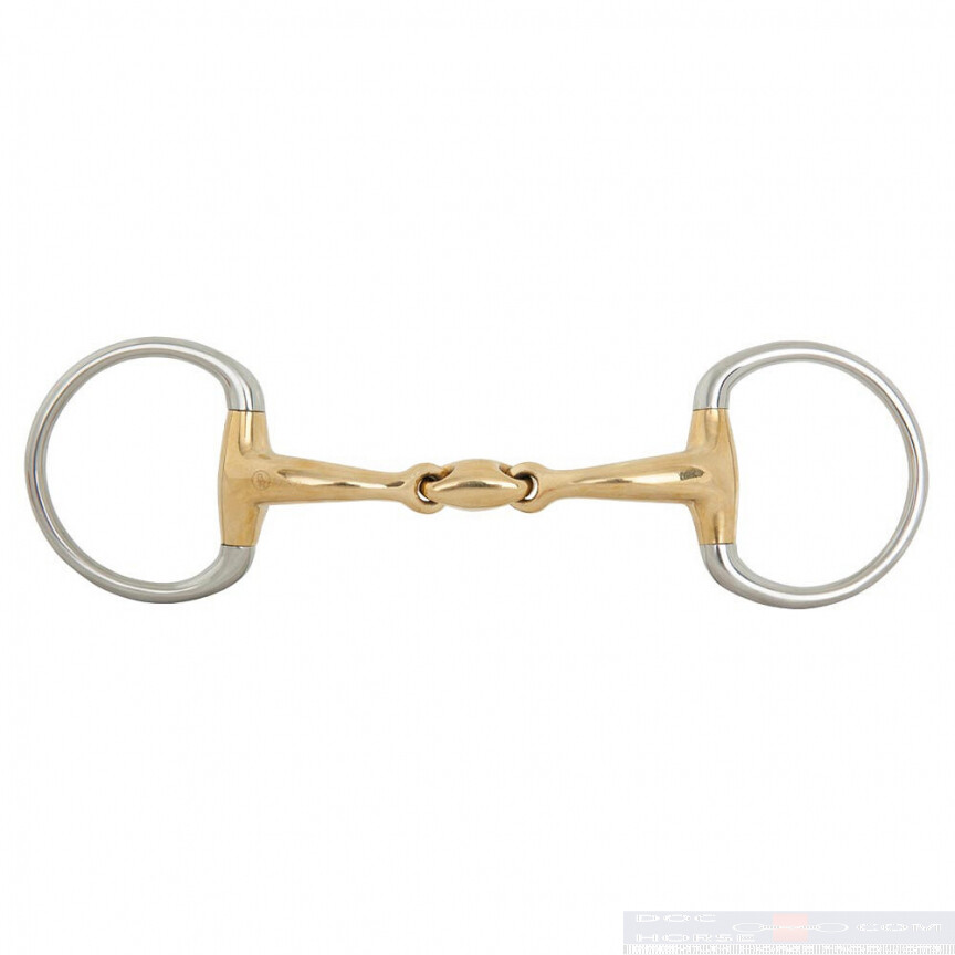 BR Double Jointed Eggbutt Snaffle Soft Contact 16 mm Ø 65 mm 13,5CM TEST VERSION 