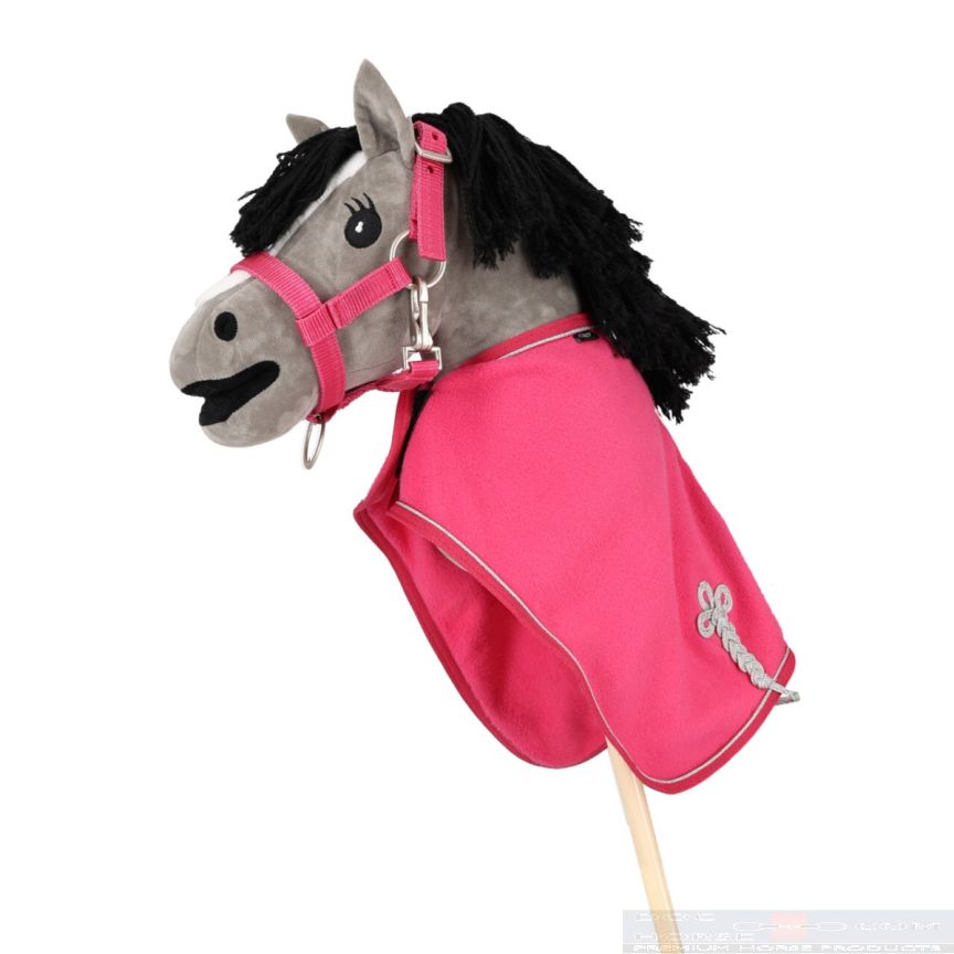 QHP Fleece Rug Hobby Horse Pink