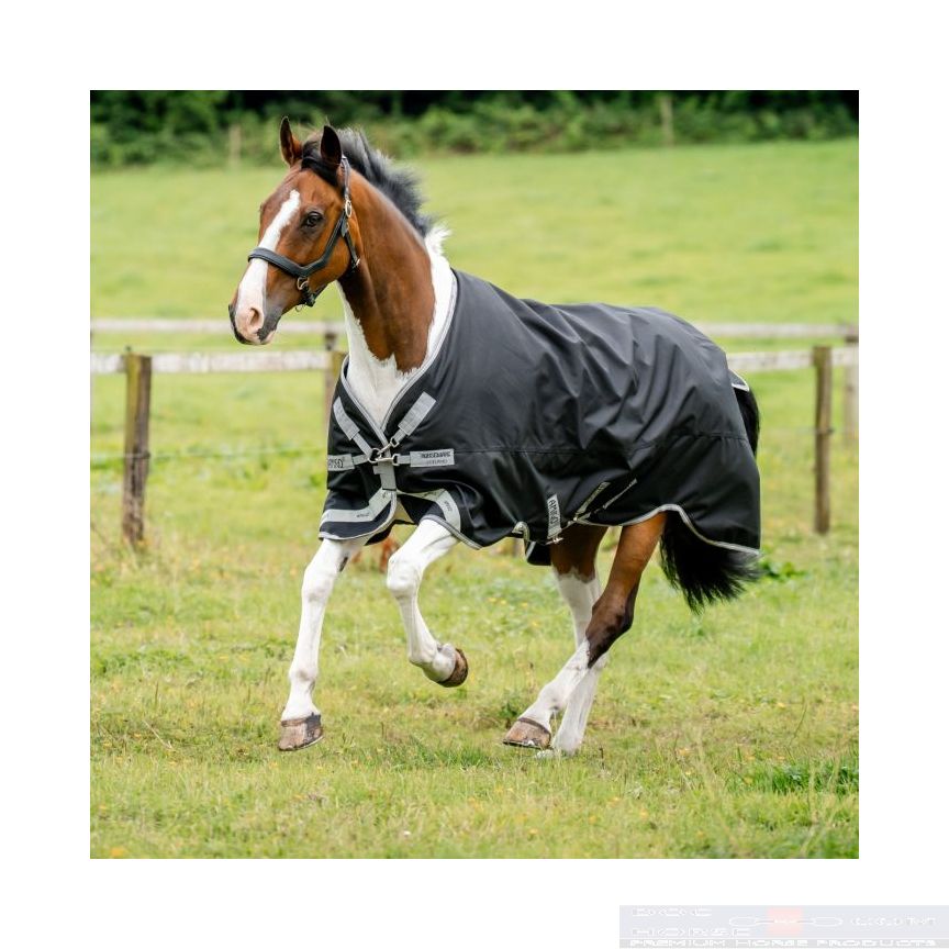 Amigo bravo XL Turnout Lite Black/Titanium Grey & Silver