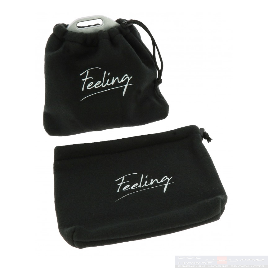 Feeling Stirrups Covers Fleece Black