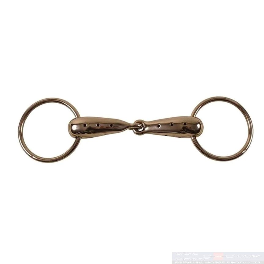 Hollow Snaffle Bit With Holes 13,5 cm