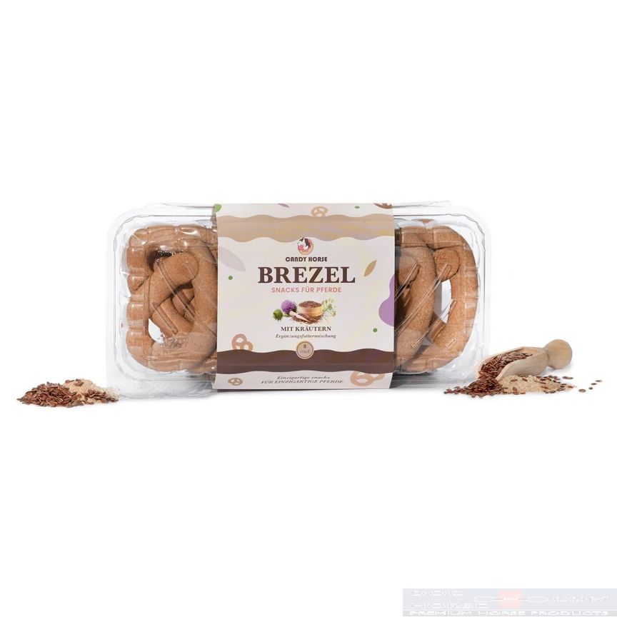 Candy Horse Pretzels with herbs