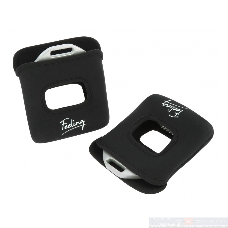 Feeling Stirrups Covers Neoprene Black