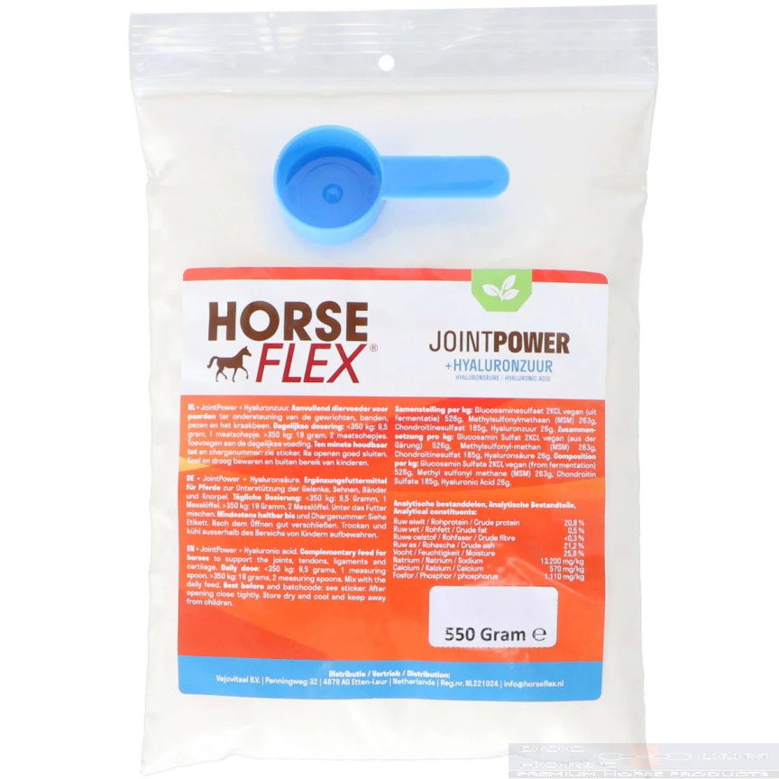 HorseFlex JointPower + Hyaluronzuur Navul