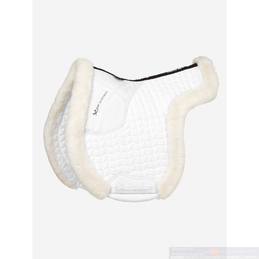 LeMieux Merino+ Hunter Saddle Pad  White