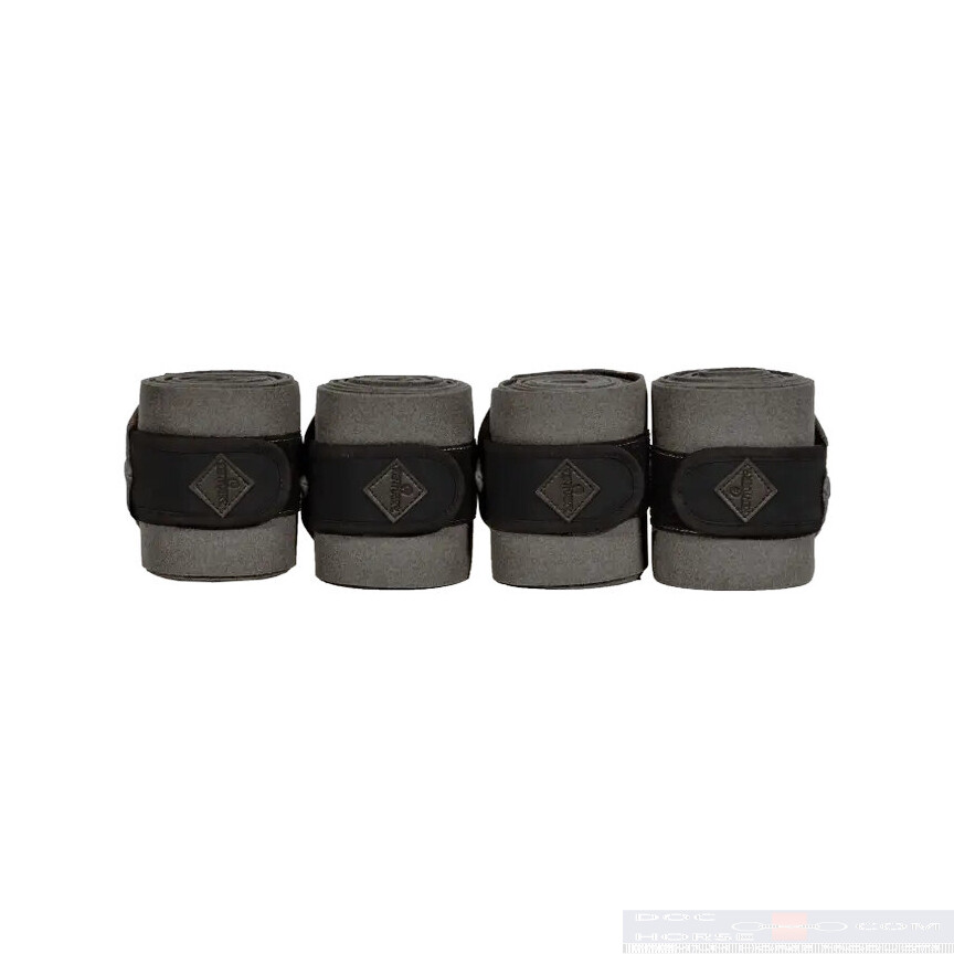 Kentucky Polar Fleece Bandage Show Vegan Wool Grey