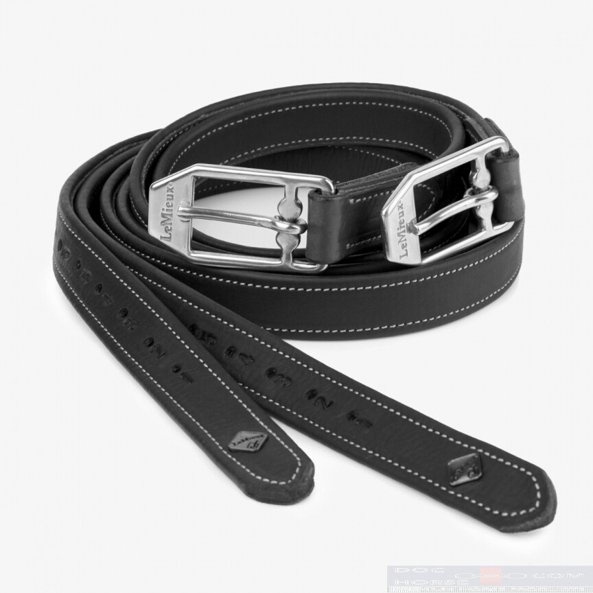 Lemieux Stirrup Vector Leathers Black