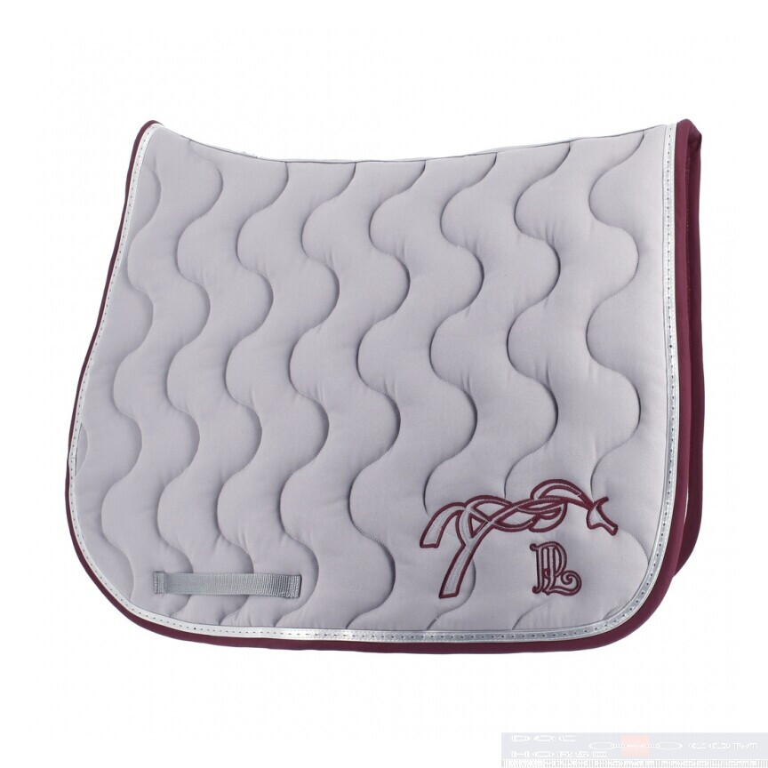 Pénélope Saddle Pad Classique Light Grey