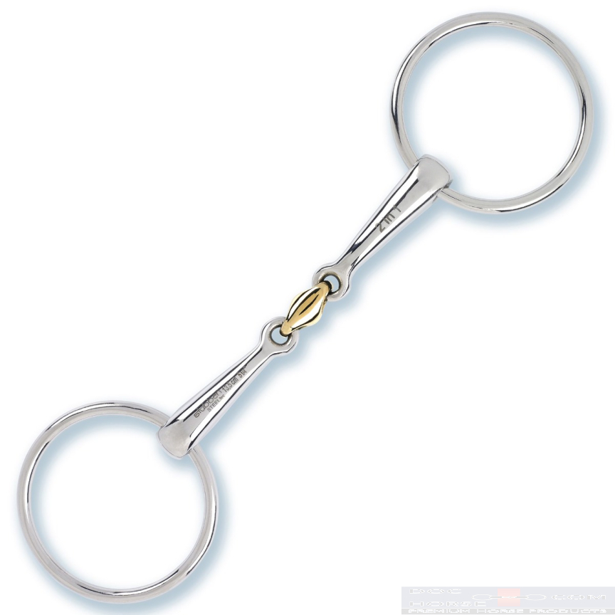 Stübben Loose Ring Snaffle Double Broken 2in1