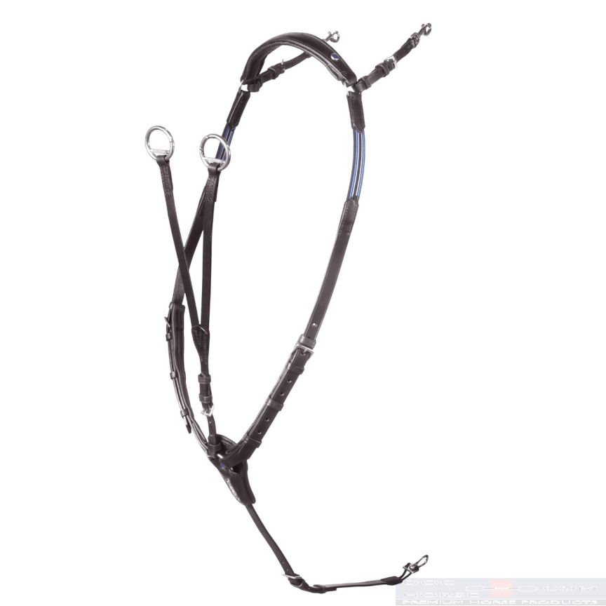 Stübben Breastplate With Martingale Pro-Jump Black