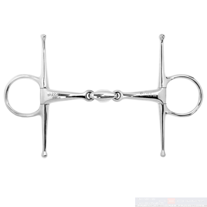 Stübben Full Cheek Snaffle Double Broken