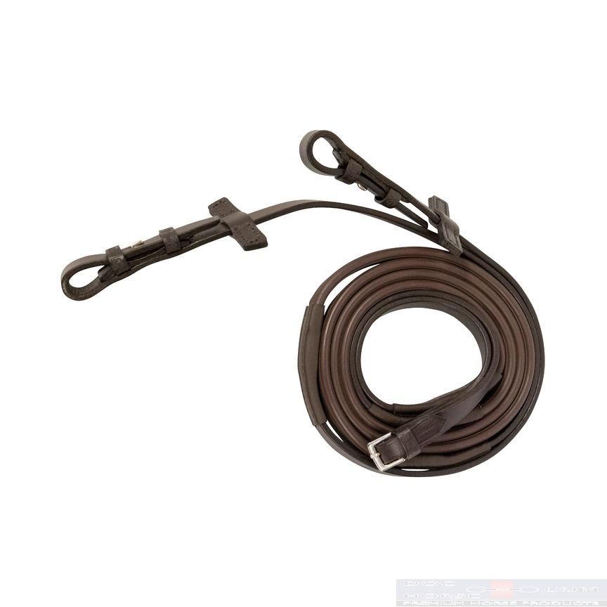 Stübben Reins Rubber Slimline Ebony