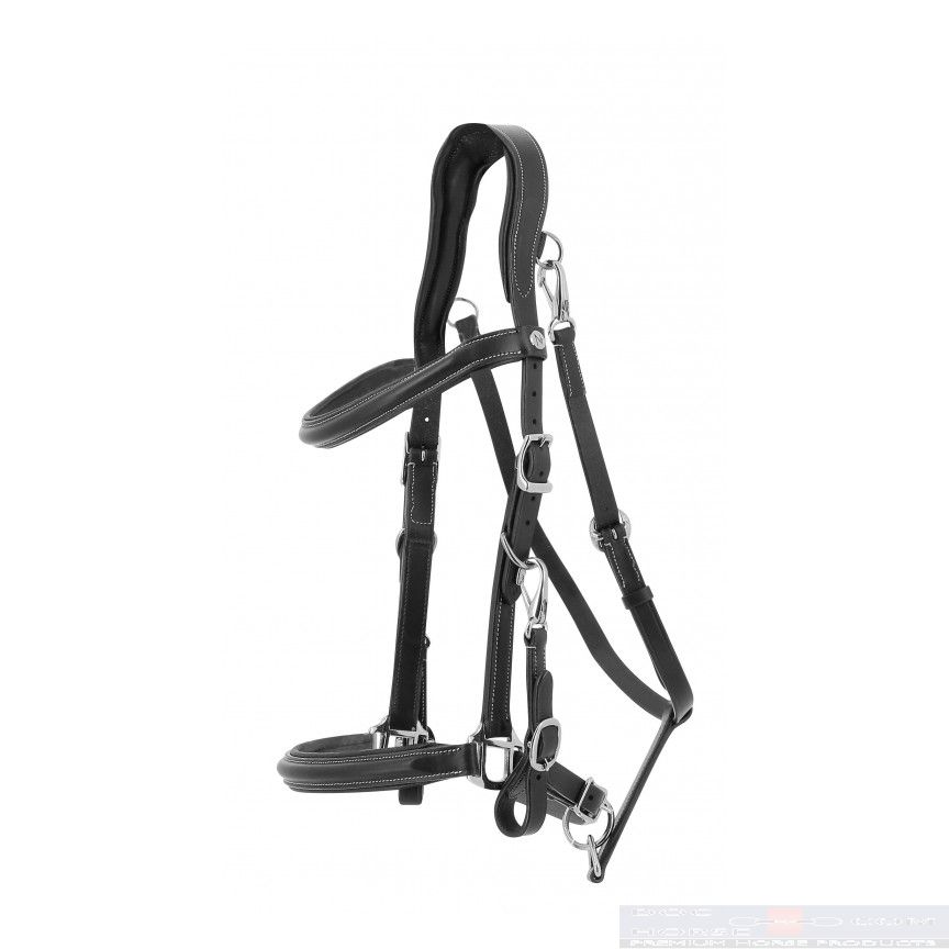 Norton Bridle Trekking Halter Black