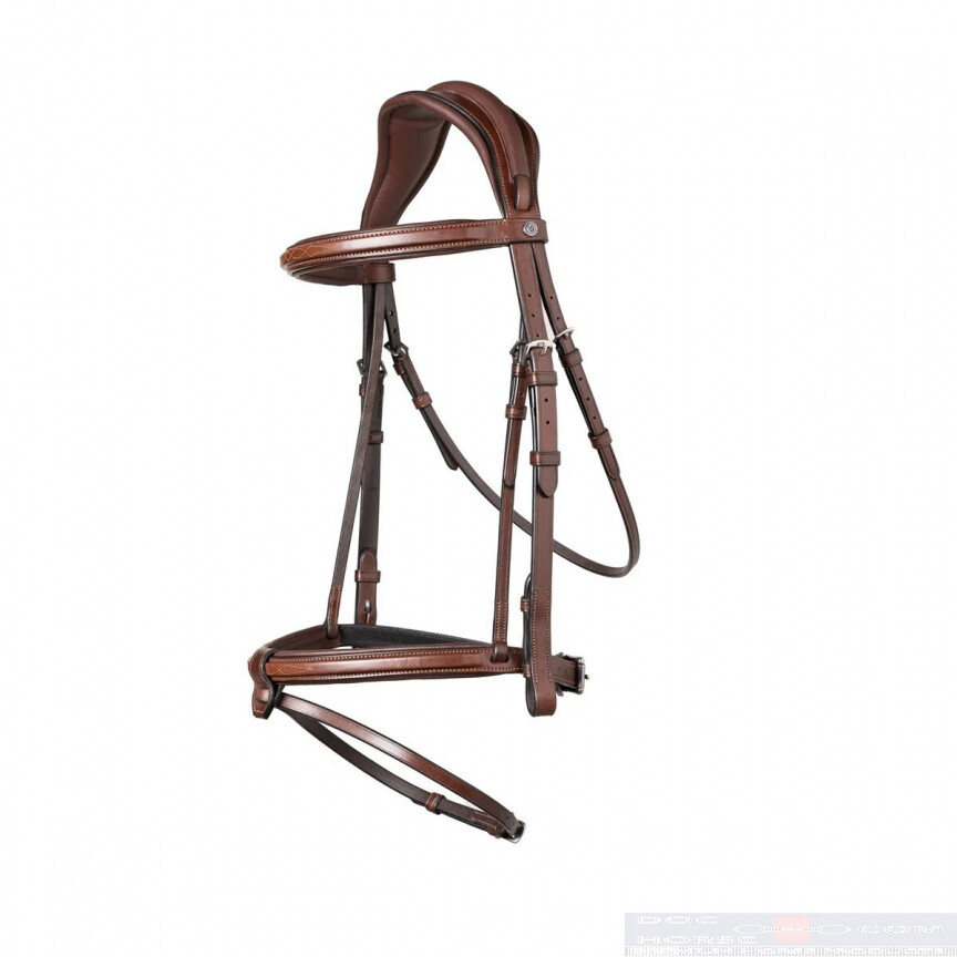 TRUST Bridle Geneva Brown-Silver