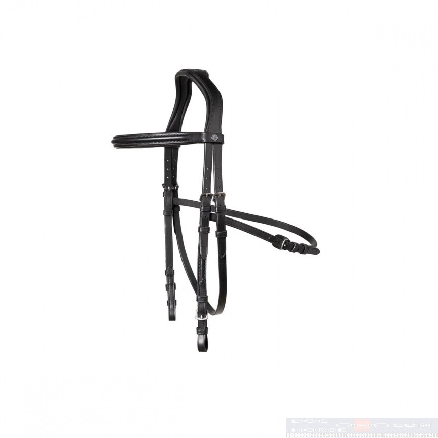 TRUST Bridle Hickstead Black-Silver