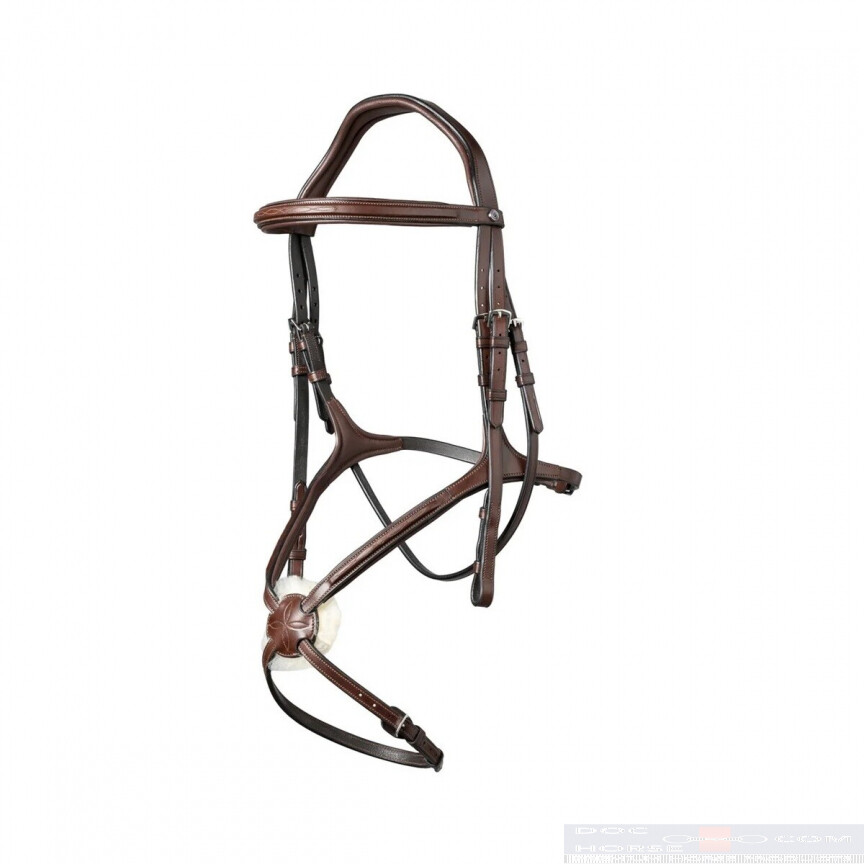 TRUST Bridle Oslo Brown-Silver