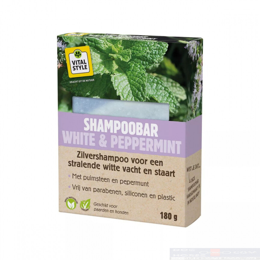 VitalStyle Shampoobar White & Peppermint