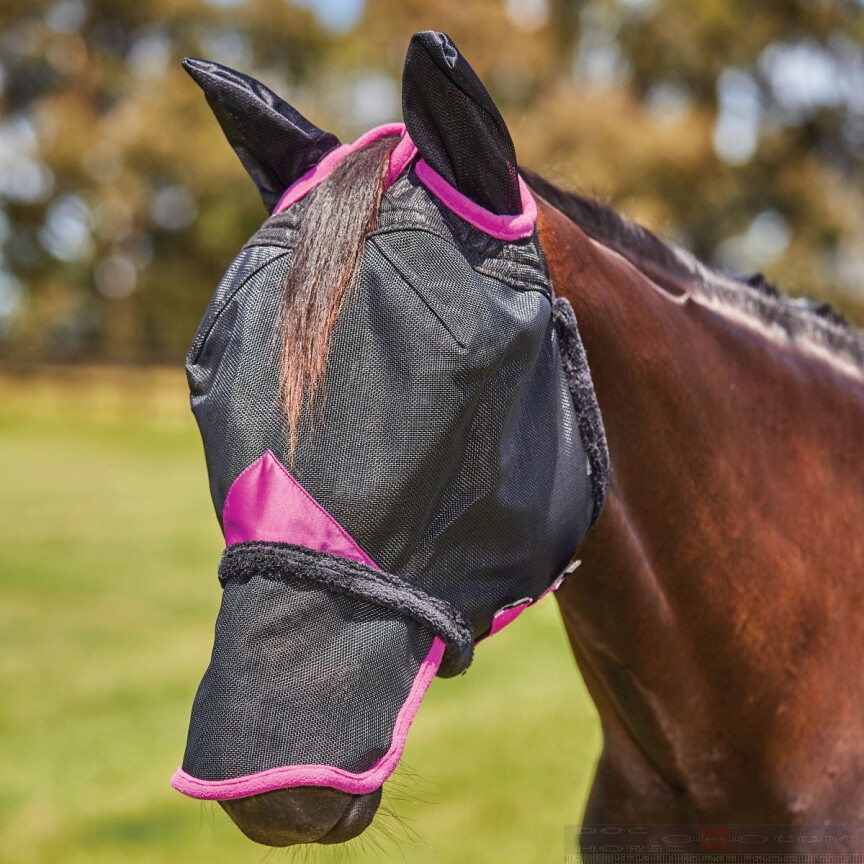 Weatherbeeta Vliegenmasker Comfitec Deluxe Neus & Oren