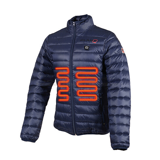 jacket with heating system