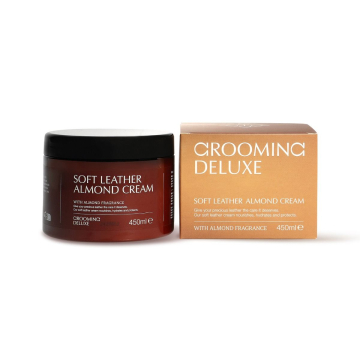 Grooming Deluxe Ledercrème Amandel