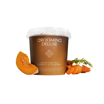 Grooming Deluxe Gezonde Paardensnoepje wortel & pompoen Grooming Deluxe Gezonde Paardensnoepje wortel & pompoen