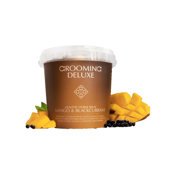 Grooming Deluxe Gezonde Paardensnoepje mango & zwarte bes Grooming Deluxe Gezonde Paardensnoepje mango & zwarte bes