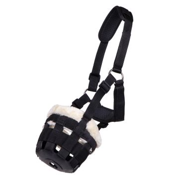 QHP Graasmasker met bont