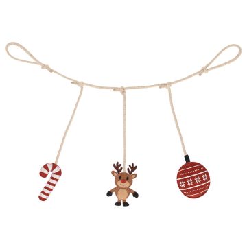 QHP Paardenspeelgoed boxhanger gift box Rudolph
