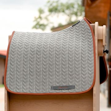 Dominick Fishbone Dressage Saddle Pad Black