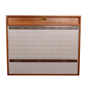 Grooming Deluxe Stal planner magnetisch met frame