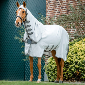 Amigo Hoody Ripstop Hals Silver