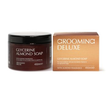 Grooming Deluxe Leerzeep Amandel