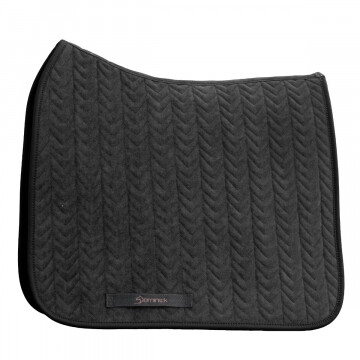 Dominick Fishbone Dressage Saddle Pad Black