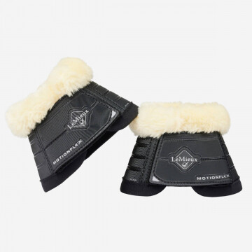 LeMieux Motionflex Bell Boots with Fleece Edge 
